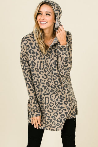 The Tiffany Leopard lace up Jersey