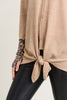 Falls Favorite Leopard thumb hole top (tan)