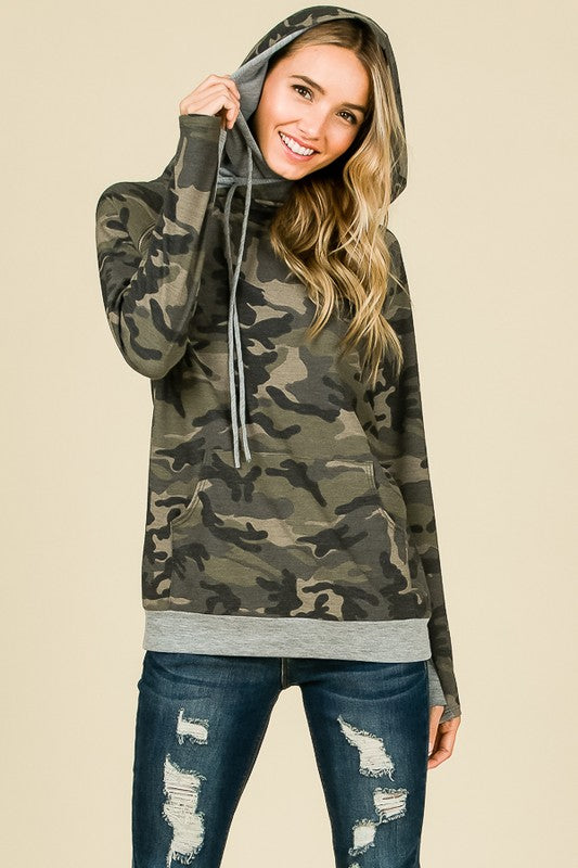 The Madison Camo hoodie