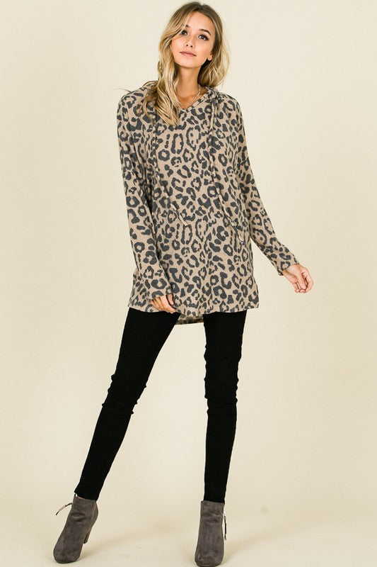 Leopard Pullover