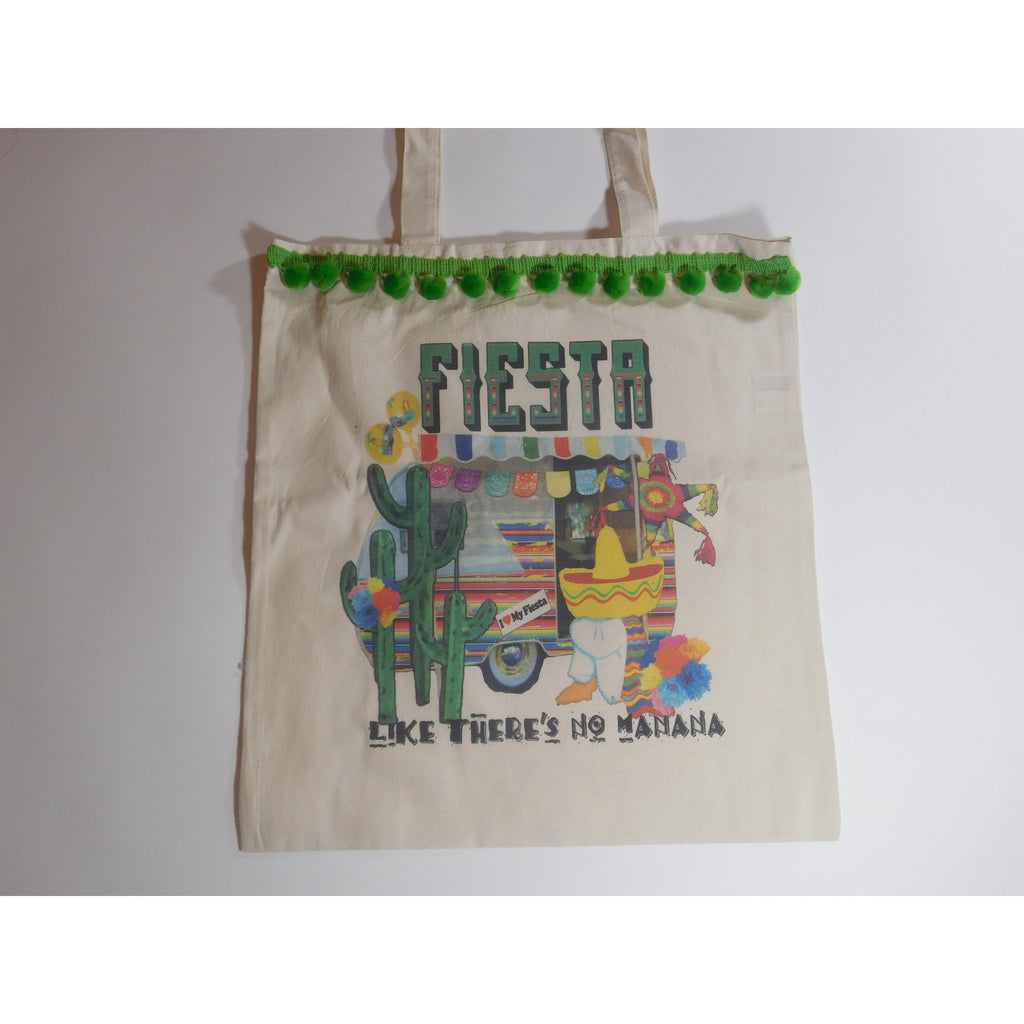 Fiesta like theres no Manana!!! Canvas Tote